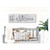 Distressed "Life is Better on the River" Outdoor Wall Sign - 35" - White and Gray
