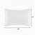 Corded Edge Diamond Rectangular Outdoor Lumbar Throw Pillows - 20" - Cream - Set of 2