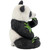Bai Yun the Asian Panda Bear Outdoor Garden Statue - 8.5"