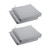 4-Piece Corded Outdoor Patio Chair Cushion Set - 19" - Blue and White