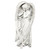 Medium Santa Croce Angel Wall Sculpture - 29.5" - White