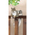 Climbing Chip Squirrel Outdoor Statue - 11.25" - White and Brown