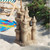 Sand Castle by the Sea Beach Outdoor Garden Statue - 19.5"