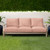 6-Piece Geometric Deep Seating Outdoor Sofa Cushion Set - 29" - Red