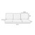 6-Piece Solid Deep Seating Outdoor Sofa Cushion Set - 22.5" - Black