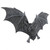 Medium The Vampire Bats of Castle Barbarosa Wall Sculptures - 7" - Black - Set of 2