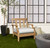 Solid Round Front Deep Outdoor Seating Cushion - 29" - Beige