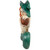 Misty Mae, Siren of the Sea Mermaid Wall Sculpture - 17" - Green and Beige