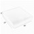 Solid Round Front Deep Outdoor Seating Cushion - 30" - Gray