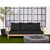 6-Piece Deep Seating Outdoor Sofa Pillow and Cushion Set - 25" - Black