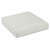 Striped Round Front Deep Outdoor Seating Cushion - 29" - Gray and White