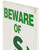 36" Beware of Shenanigans St. Patrick's Day Porch Board Sign Decoration