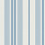Striped Rectangular Outdoor Bench Cushion - 42" - Blue