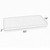 Striped Corded Outdoor Bench Cushion - 60" - Blue and White