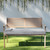 Diamond Outdoor Patio Corded Bench Cushion - 48" - Blue and White