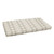 Geometric Rectangular Outdoor Bench Cushion - 42" - Beige