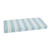 Striped Corded Outdoor Bench Cushion - 40" - Blue and White