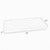Diamond Outdoor Patio Corded Bench Cushion - 37" - Red and White