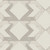 Geometric Corded Outdoor Bench Cushion - 42" - Beige and Brown