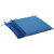 Solid Rectangular Outdoor Chair Pads - 19" - Blue - Set of 2
