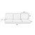 6-Piece Outdoor Deep Seating Sofa Cushion Set - 27" - Blue