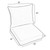 Solid Deep Seating Outdoor Pillow and Cushion Set - 25" - Green