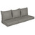 6-Piece Deep Seating Outdoor Sofa Pillow and Cushion Set - 25" - Gray