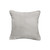 Diamond Outdoor Patio Square Corded Throw Pillow - 22" - Gray and Cream