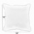 Corded Diamond Outdoor Patio Square Throw Pillow - 16" - Gray