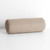 Solid Cylindrical Patio Outdoor Bolster Throw Pillow - 24" - Beige