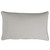 Corded Diamond Outdoor Lumbar Throw Pillow - 24" - Gray