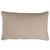 Corded Textured Outdoor Lumbar Throw Pillow - 24" - Tan