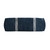 Corded Stripe Outdoor Patio Cylindrical Bolster Pillow - 20" - Blue and White