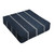 Striped Outdoor Patio Deep Seating Chair Cushion - 25" - Blue and White