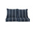 4-Piece Solid Outdoor Patio Loveseat Pillow and Cushion Set - 30" - Blue and White