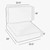 2-Piece Striped Deep Seating Outdoor Cushion Set - 23.5" - Blue and White