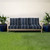 6-Piece Striped Deep Seating Outdoor Patio Sofa Cushion Set - 29" - Blue and White