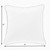 Diamond Corded Square Throw Pillow - 20" - White - Set of 2