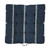 Striped Outdoor Patio Square Tufted Floor Pillow - 24" - Blue and White