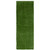 2' x 6' Green Solid Rectangular Faux Grass Outdoor Rug Runner