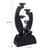 Outdoor Cups Garden Water Fountain - 44" - Black