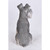 Schnauzer Statue with Tongue Out Outdoor Garden Statue - 13"