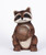 Raccoon Holding Acorn Outdoor Garden Statue - 11.75"