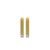 Small Flameless LED Taper Candles - 4.25" - Champagne Gold - Set of 2