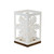 Cut Out Snowflake Pillar Candle Holder - 12" - Set of 2