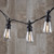Connectable Outdoor Patio Light Set - 14.75' - Black Wire