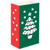 Club Pack of 12 Christmas Tree Plastic Holiday Luminaries Bags 11"