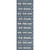 2' x 6' Navy Blue and Ivory Geometric Outdoor Rectangular Rug Runner