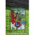 Butterfly and Flower Outdoor Garden Flag 18" x 12.5"