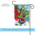 Butterfly and Flower Outdoor Garden Flag 18" x 12.5"